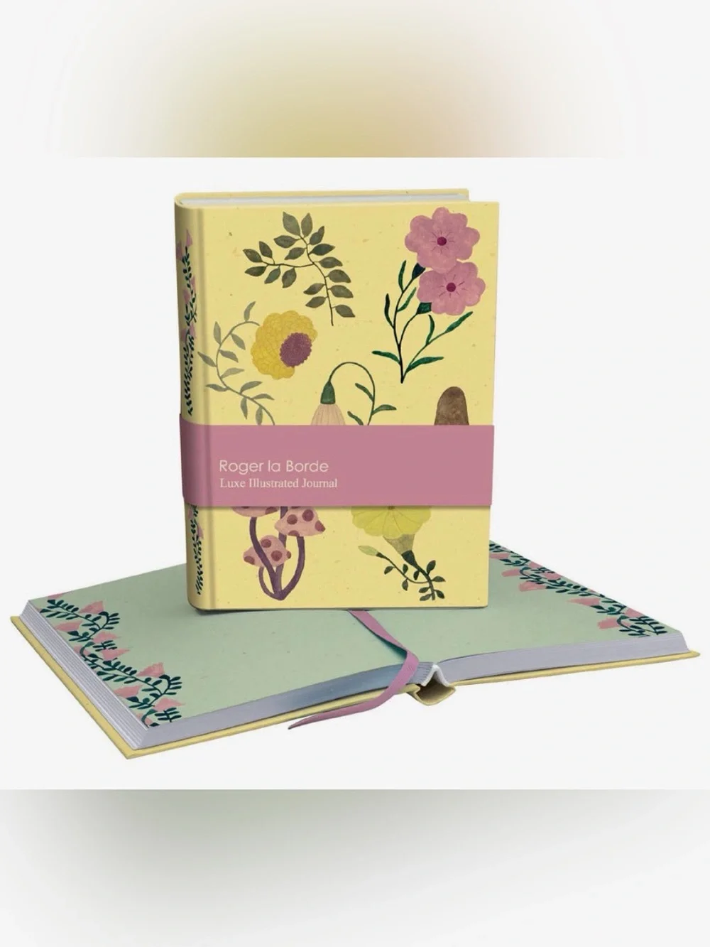 NEW Roger la Borde Luxe Illustrated Journal – Flora and Fungi 272 color pages